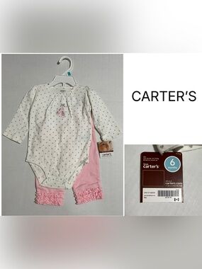 CARTER’S - 6M - NWT - INFANT GIRLS 2PC BALLET SET